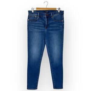 J. Crew Women's 9 in. High Rise Toothpick Jeans Size 29 J4756 Medium Wash